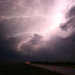 Cómo calcular la distancia de una tormenta