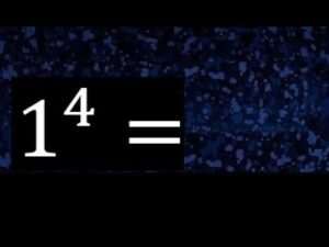 cual-es-el-resultado-de-elevar-4-a-la-potencia-de-1