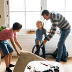 ¿Cómo mantener ordenada una casa con niños pequeños?