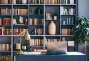 como-organizar-una-biblioteca-en-casa-con-poco-espacio