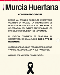 Murcia Huertana 2023: detalles del evento aplazado